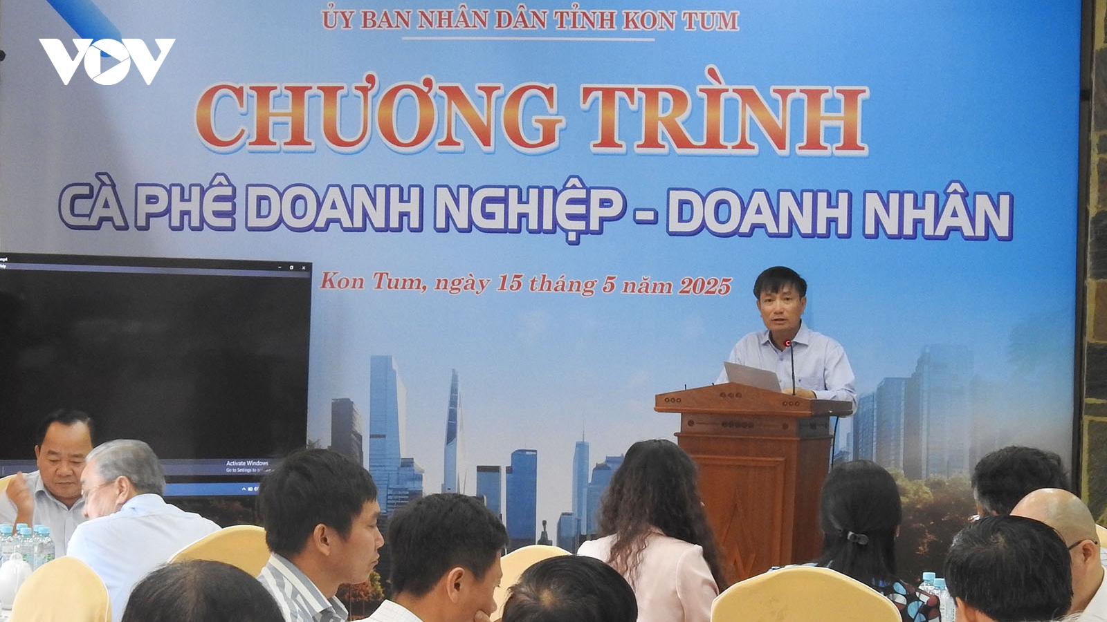 Kết nối doanh nghiệp Kon Tum và Thành phố Hồ Chí Minh qua cà phê doanh nhân